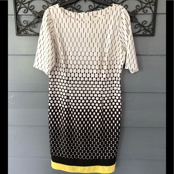 Cato Black and White Dress 14 - Picture 1 of 3